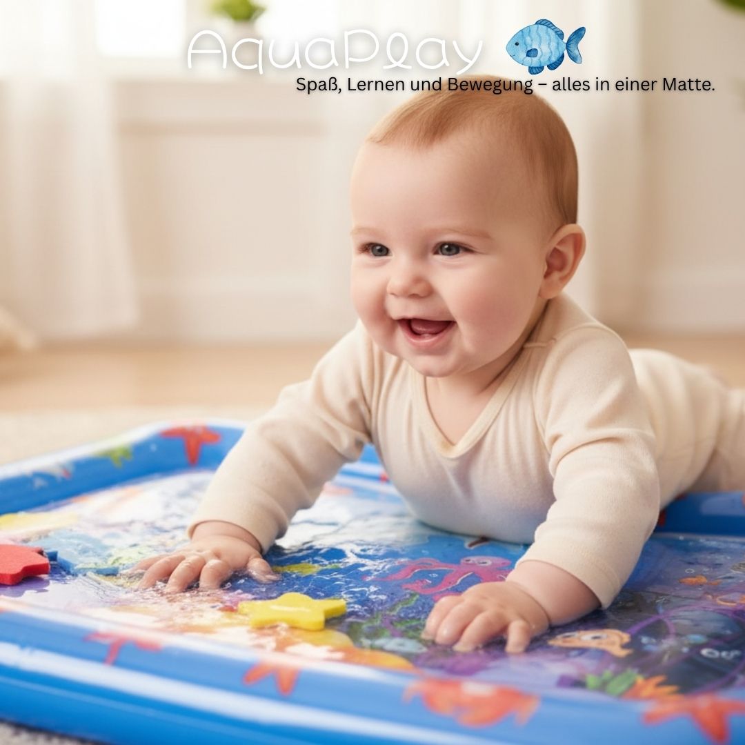 AquaPlay - Die Spielmatte für die Entwicklung Deines Kindes