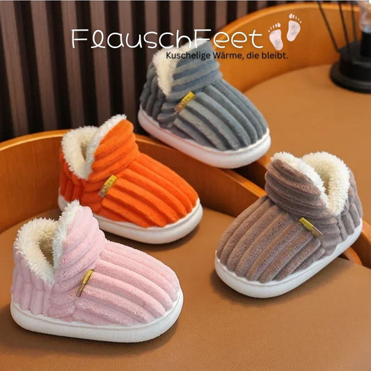 FlauschFeet - Ergonomisch, flauschig und warm.