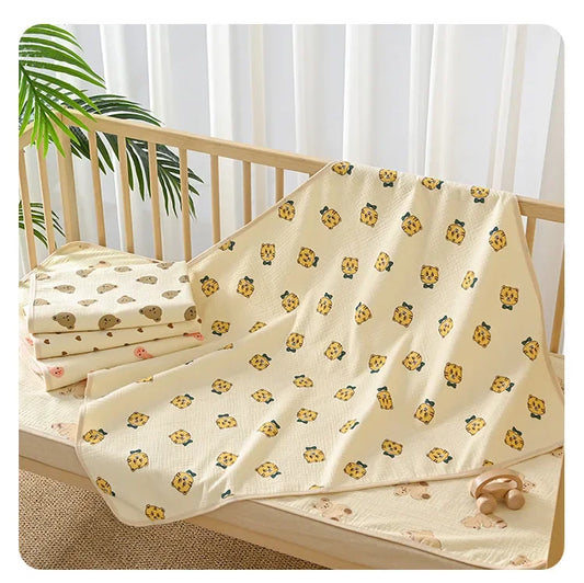 Wiederverwendbare Baby-Wickelunterlage aus Baumwolle